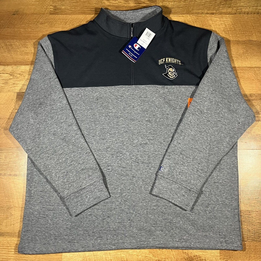 UCF Knights Champion NCAA Men 1/4 Zip Pullover Jacket Men’s Size 2XL New NWT