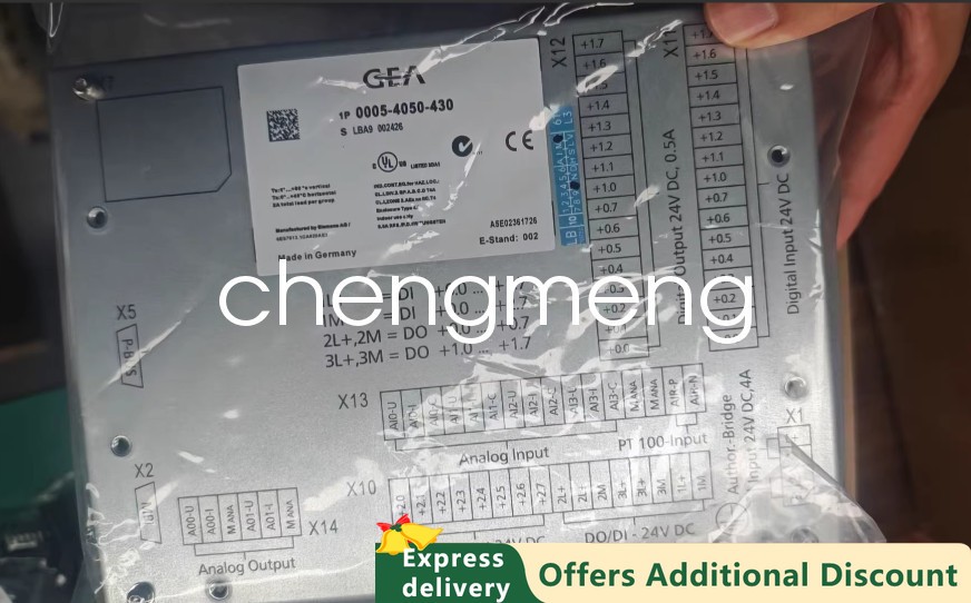 Free Tax  1PCS GEA 0005-4050-430 oil separator controller new via FedEx or DHL