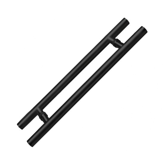 36 Ladder Style Pull Handles Black Matte Glass Door Handle CLEARANCE SALE-image