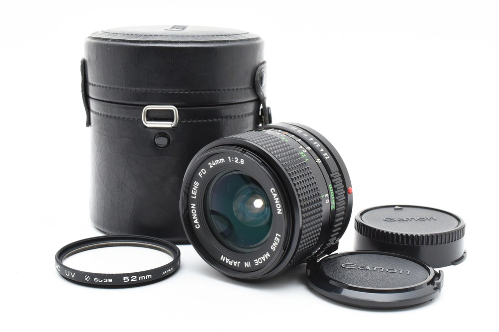 [Top MINT] Canon New FD NFD 24mm f2.8 MF Wide Angle Lens From JAPAN