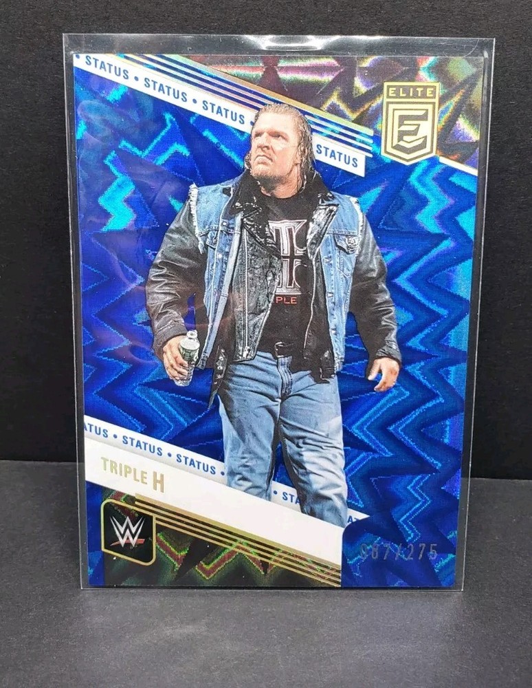 2023 Donruss Elite WWE   Blue Status 087/275  Triple H #133 Legends