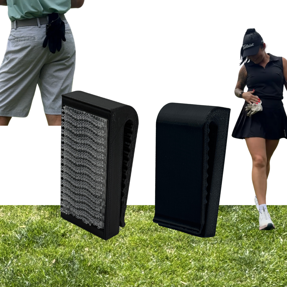 Lunas Clip-On Golf Glove Holder – Convenient Glove Caddy for Golfers