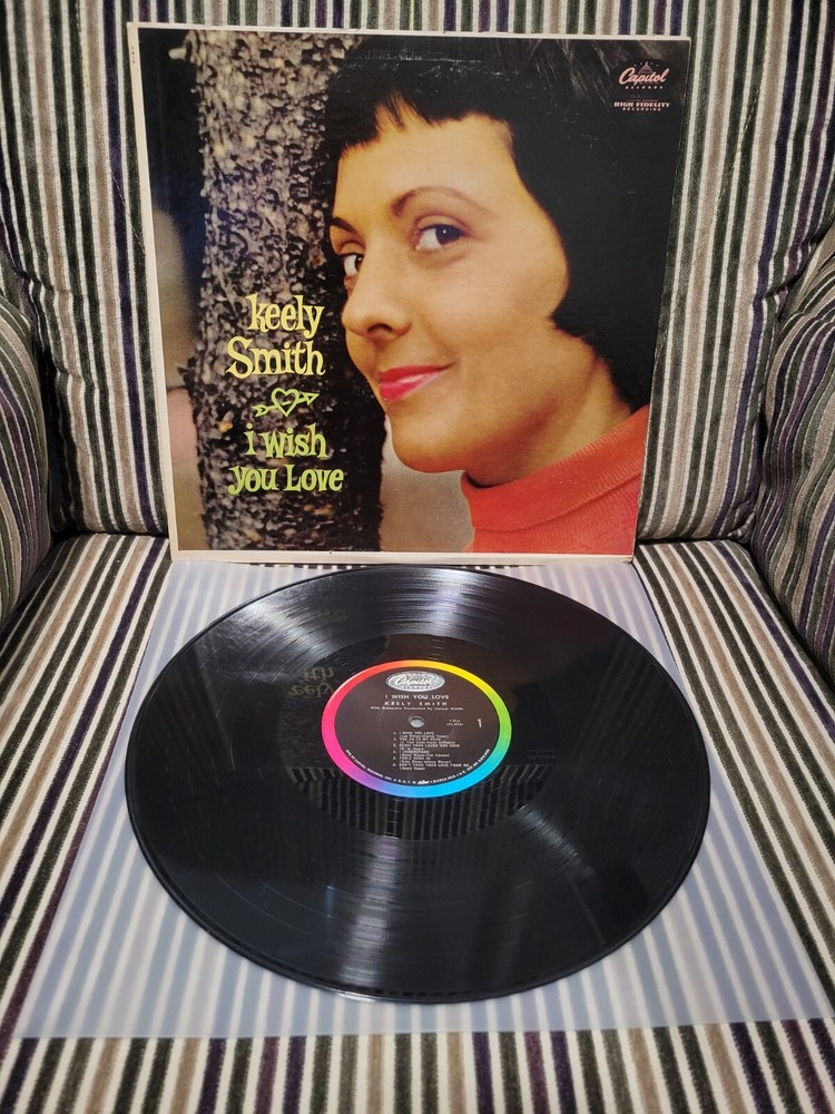 Keely Smith I Wish You Love Capitol T914 1958 Excellent Condition