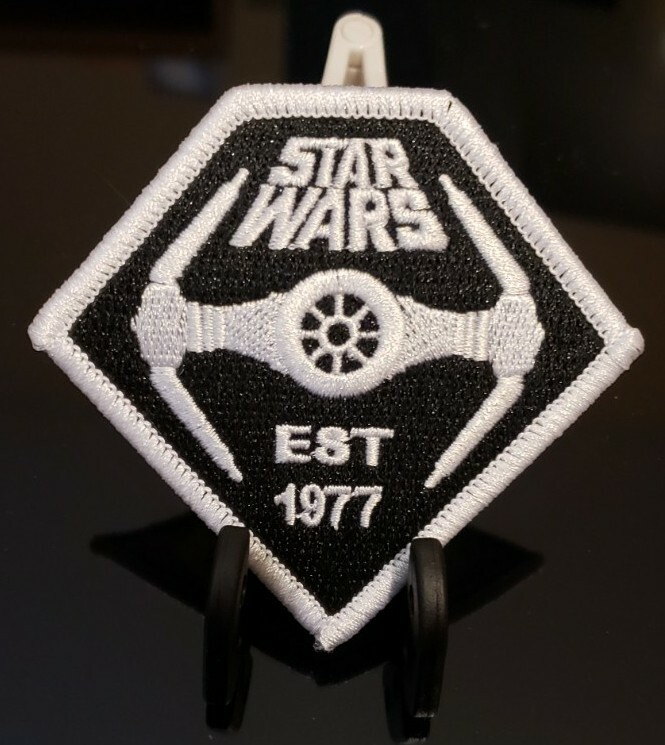 Star Wars Tie Fighter iron-on patch Darth