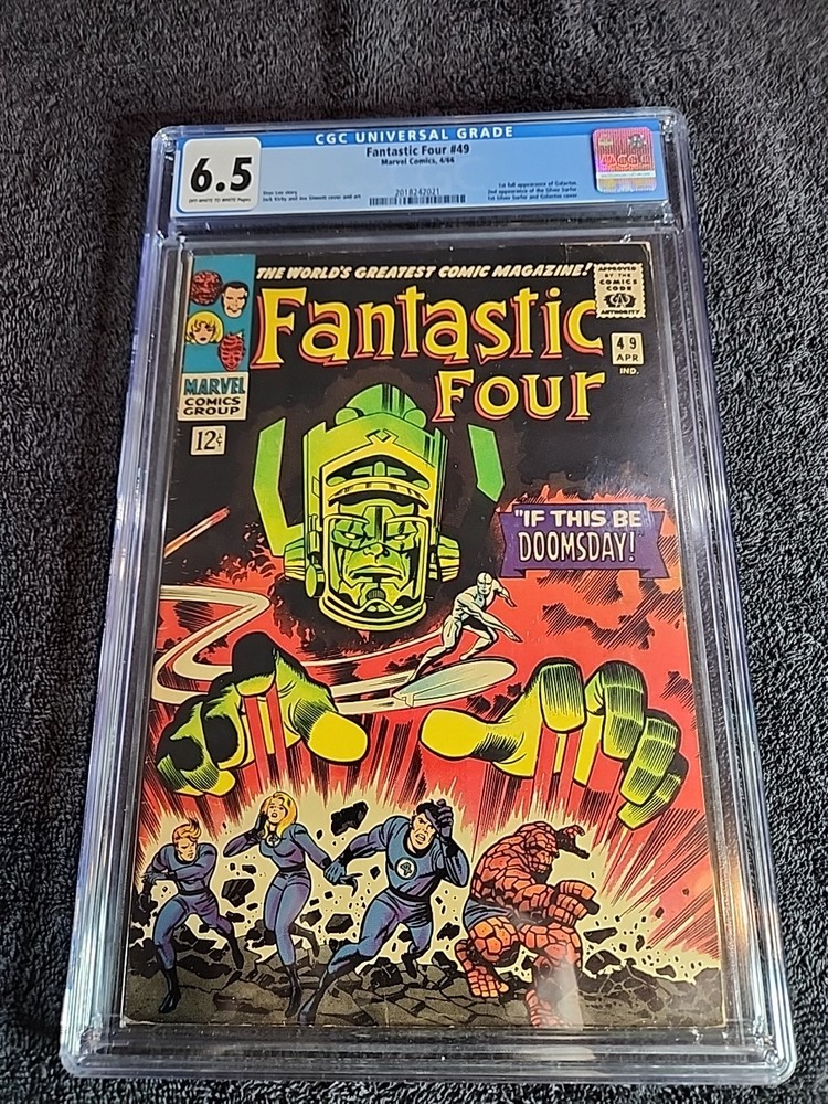 Fantastic Four #49 Cgc 6.5 (Marvel Comics April 1966)