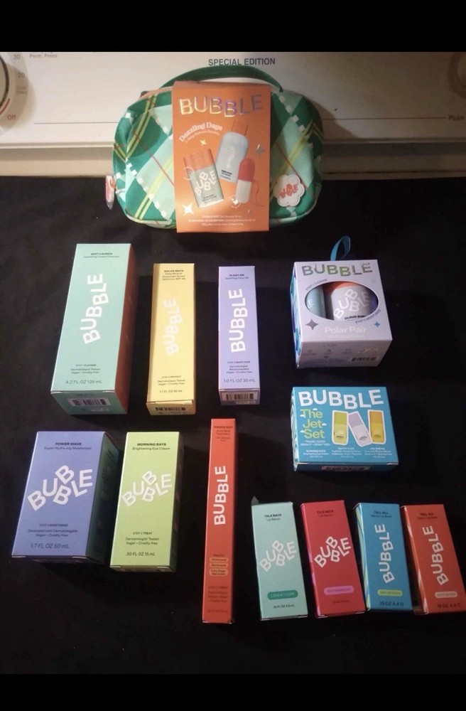 Bubble Skincare Bundle Brand New