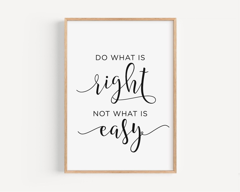 Daily Motivation Quotes Wall Art Printable Instant Wall Art Positive