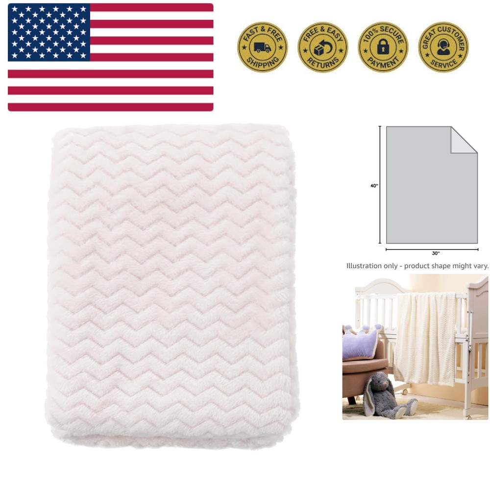 Lightweight 30''x40'' Receiving Blanket for Boys & Girls - Chic Modern Style