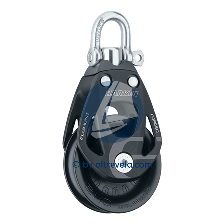 Harken 80mm Swivel Aluminum Element Block - Durable, Corrosion-Resistant Desi...