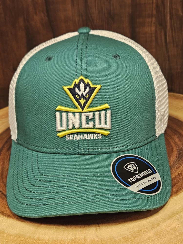 UNC Wilmington Seahawks Top Of The World Adjustable Snapback Cap