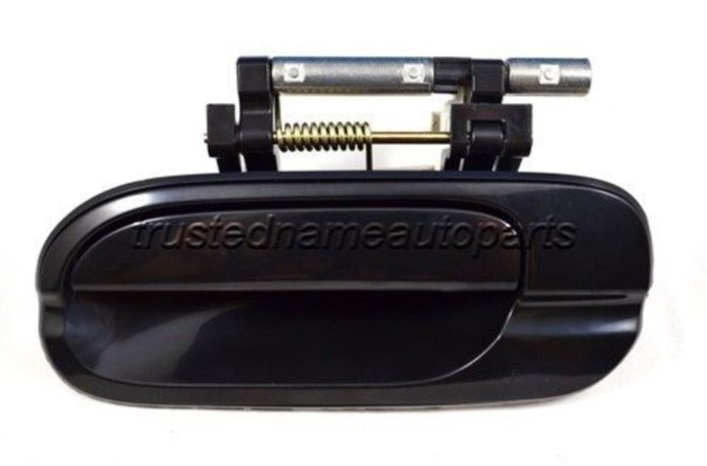 fits 2000 to 2006 Nissan Sentra Exterior Door Handle Rear Left Black