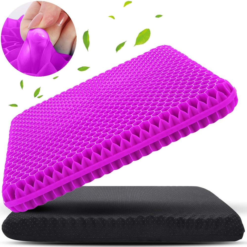 Seat Cushion for Long Sitting (Super Large & Thick), Soft & Breathable, Cushi...