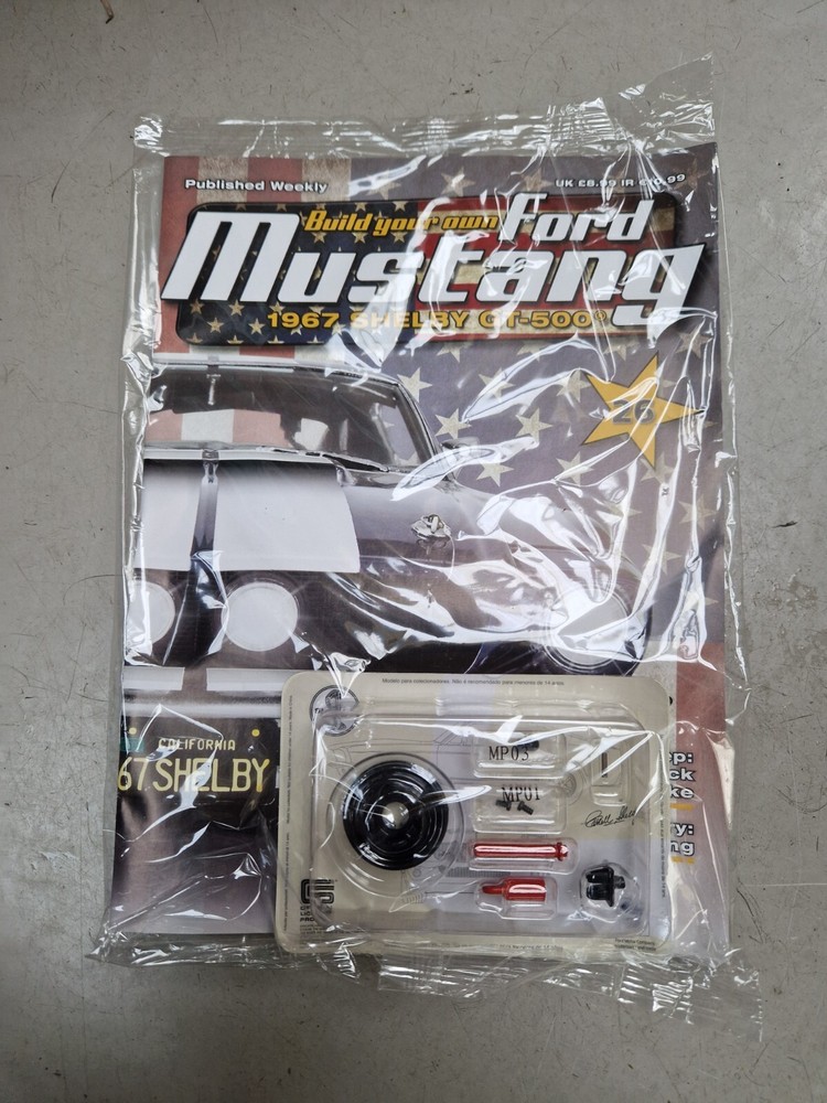 1/8 DEAGOSTINI BUILD YOUR OWN FORD MUSTANG 1967 SHELBY GT-500 ISSUE 26 INC PART