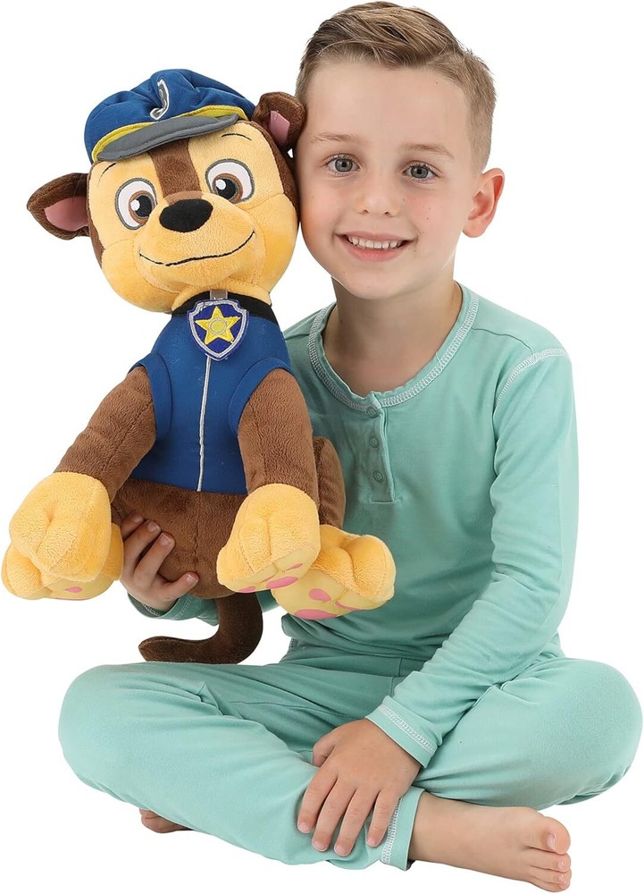 Franco Kids Bedding Plush Cuddle Pillow Buddy, One Size, Paw Patrol Chase