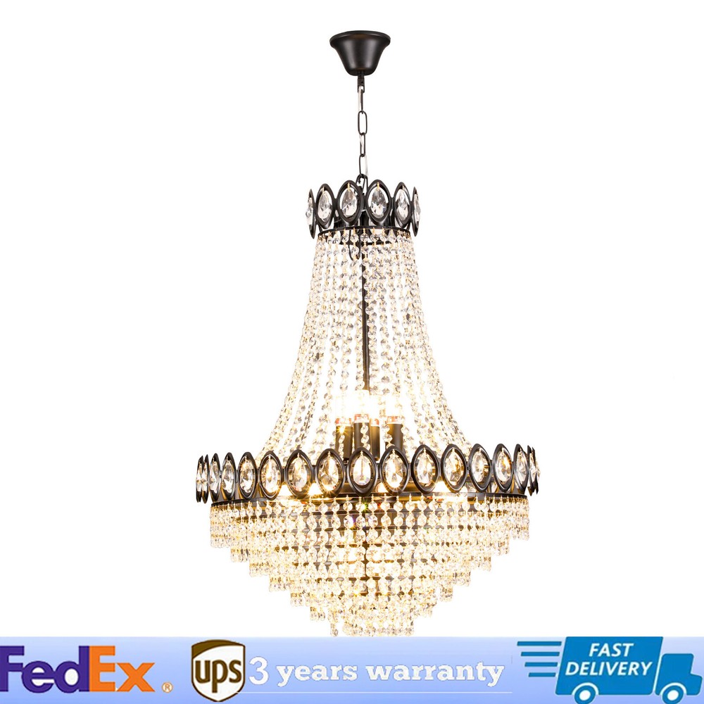 K9 Crystal Modern Luxury Chandelier Ceiling Pendant Light Lighting Lamp Fixture