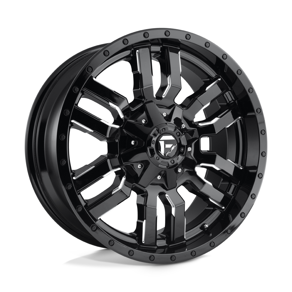 FUEL SLEDGE D595 18X9 5X5.5/150 GL-BLK-MIL 20MM