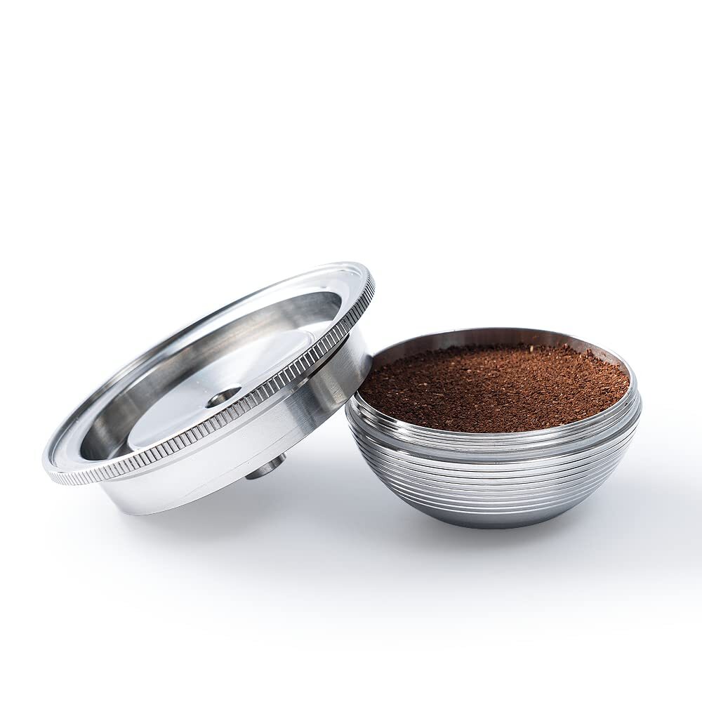 Stainless Steel Vertuo Coffee Capsule Compatible for Espresso Machines