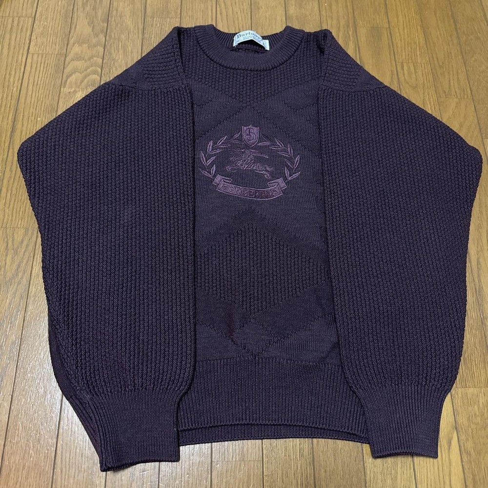 Burberry knit sweater Men's Fashion from Japan