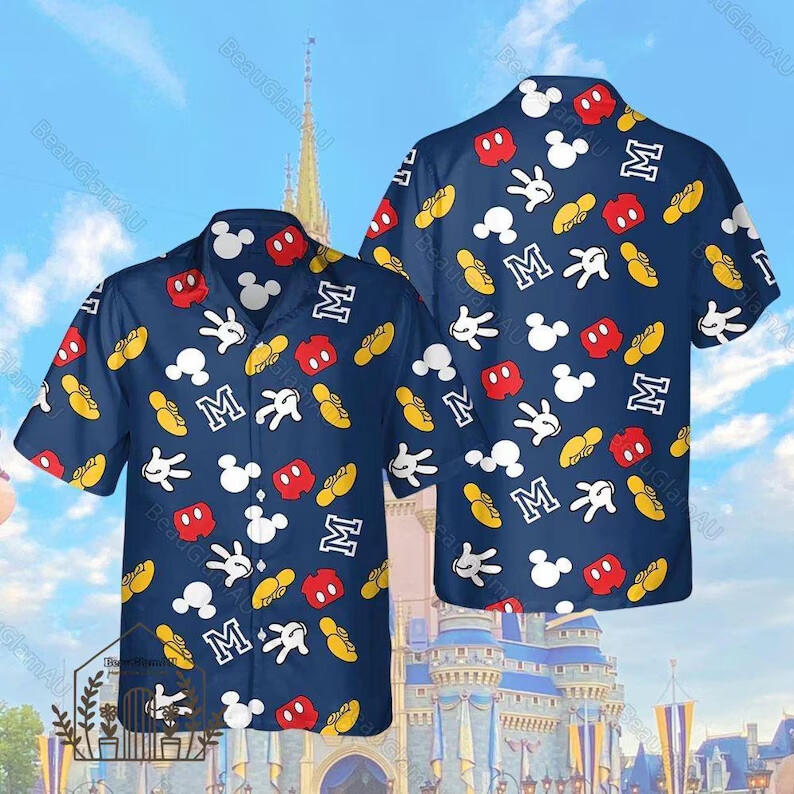 Halloween Mickey Mouse 3D HAWAI SHIRT Mother Day gift All over Print Best price-image