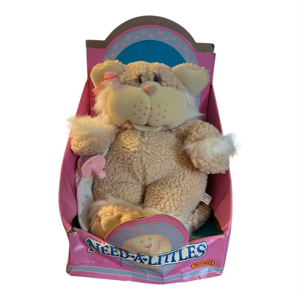 VTG 1985 MATCHBOX NEED-A-LITTLES CUDDLY KITTEN BY LINDA NOVICK 14