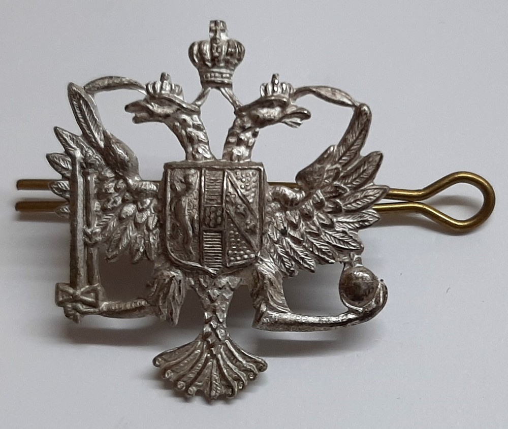 KDG Hat Badge British Army 1st King's Dragoon Guards Vintage Dress Cap Insignia