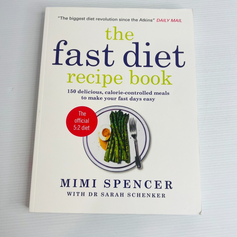 The Fast Diet Recipe Book Cookbook Paperback Book Mimi Spencer Weight Loss Food