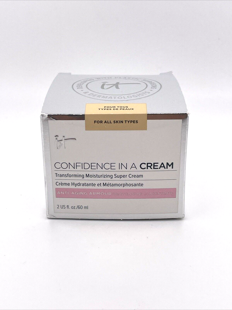 IT Cosmetics Confidence In A Cream Anti-Aging Armour 2oz NEW