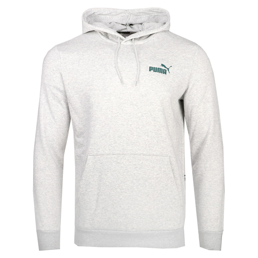 Puma Essentials Small Logo Pullover Hoodie Mens Grey Casual Outerwear 67805704