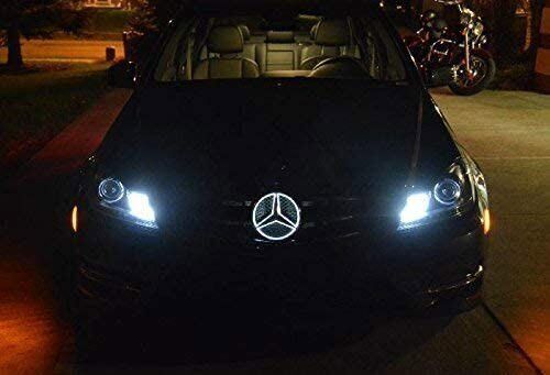 Front Grill LED Star Emblem for Mercedes-Benz 2011-18 Illuminated Badge
