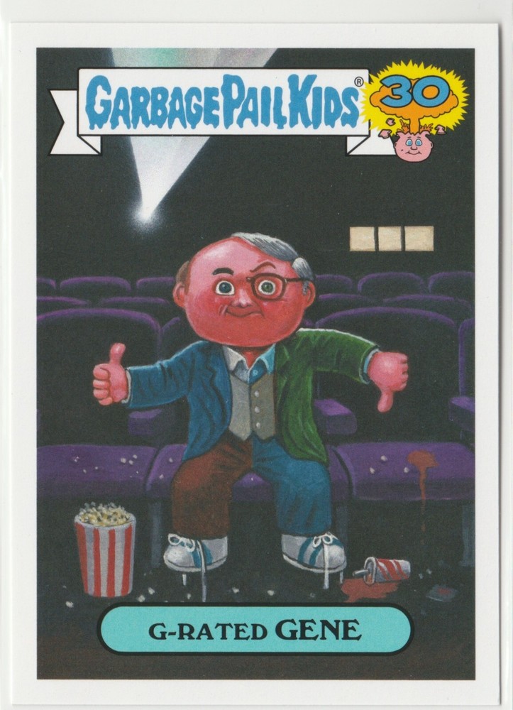 G-Rated Gene 5a Siskel Ebert Garbage Pail Kids GPK 2015 30th Anniversary Card
