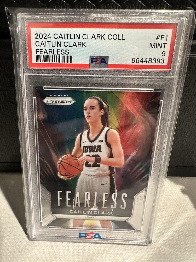 2024 Caitlin Clark Collection Fearless F1 PSA 9