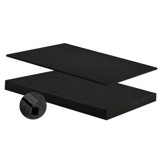 2 Pcs Pick and Pluck Foam Sheets 2 Size 1set 2pcs 16x12x2 Inch & 16x12x0.4 Inch