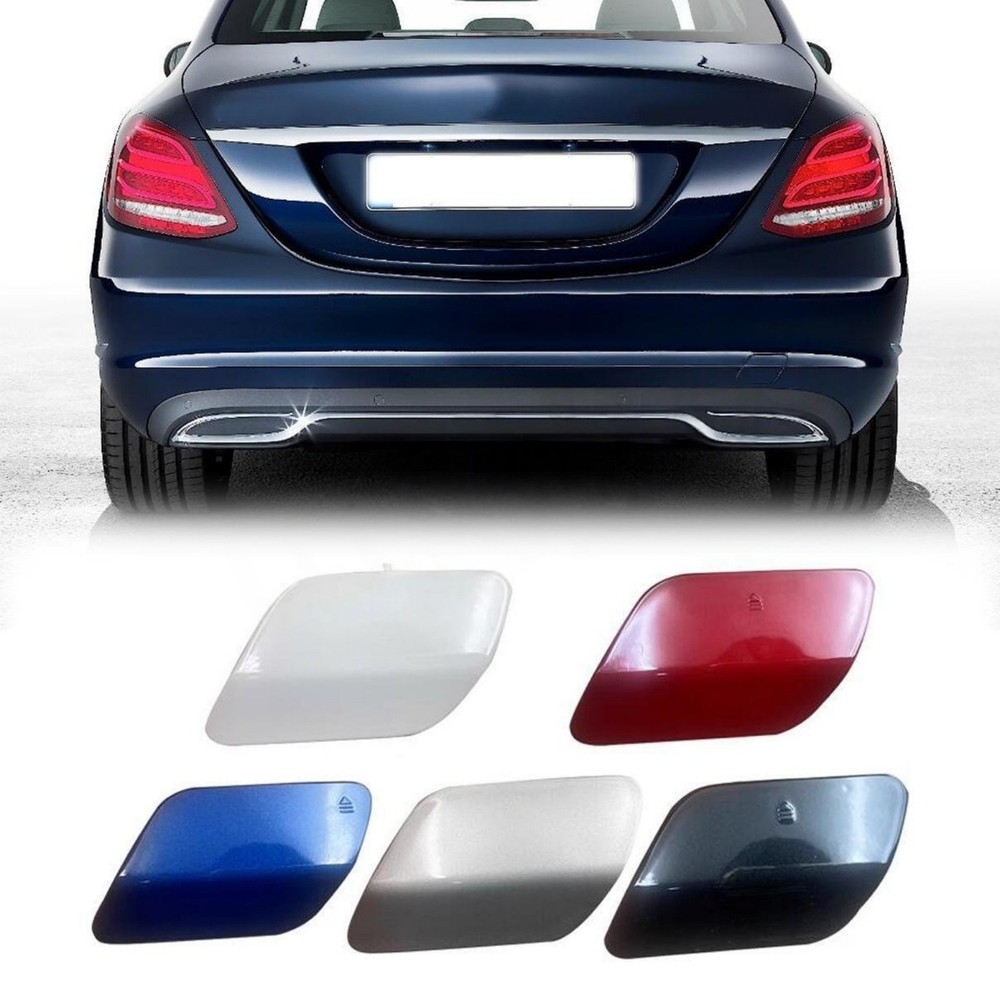 Rear Bumper Tow Hook Cover Eye Cap FOR Mercedes Benz C Class W205 Sedan 2015-21