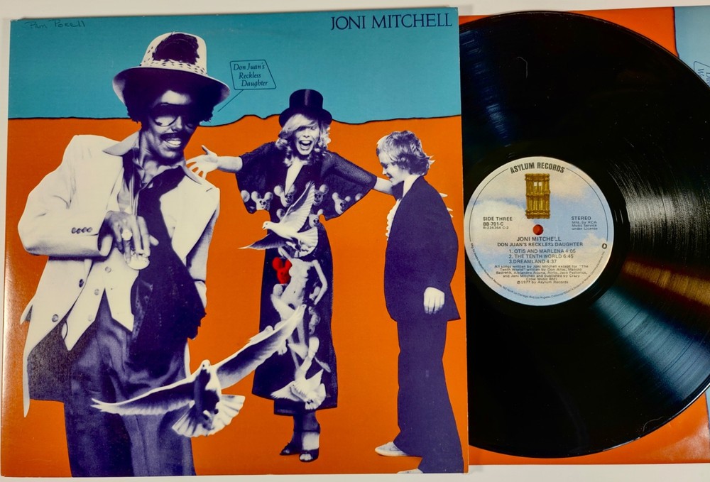 Joni Mitchell Don Juan’s Reckless Daughter 2 LPs Club issue