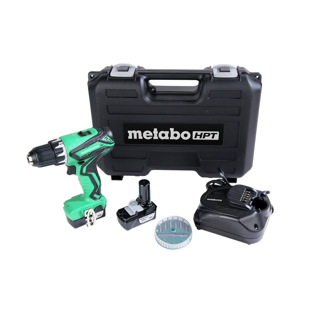Cordless Drill | 12V Peak | Includes 2-12V Lithium Ion Batteries | Carrying C...