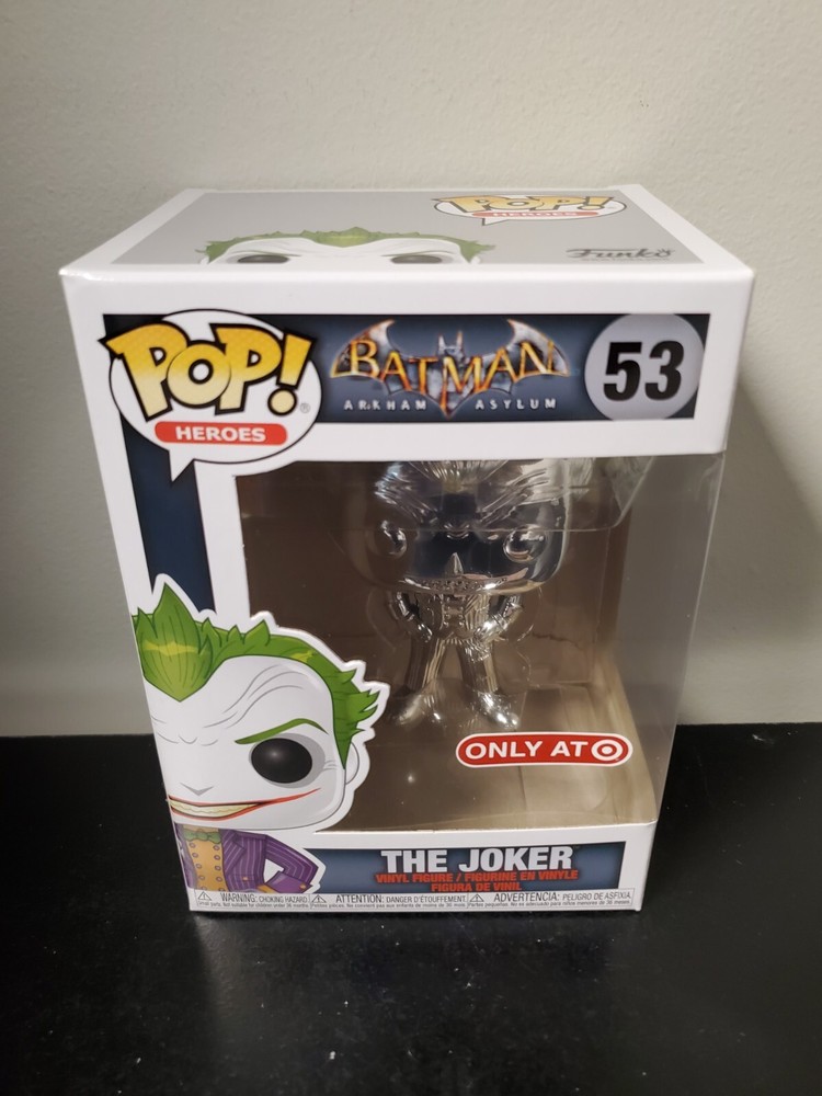 Funko Pop!: The Joker *Silver Chrome* #53 (Target Exclusive)