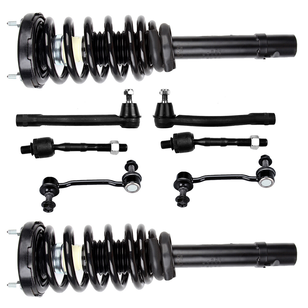 Hyundai Azera 2007-2011 & Sonata 2009-2010 Front Suspension Kit - Struts Tie Rod Sway Bar 8pcss