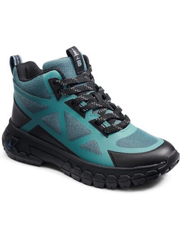BASS OUTDOOR Womens Teal Peak Seamless Toe Platform Hiking Boots 10 M