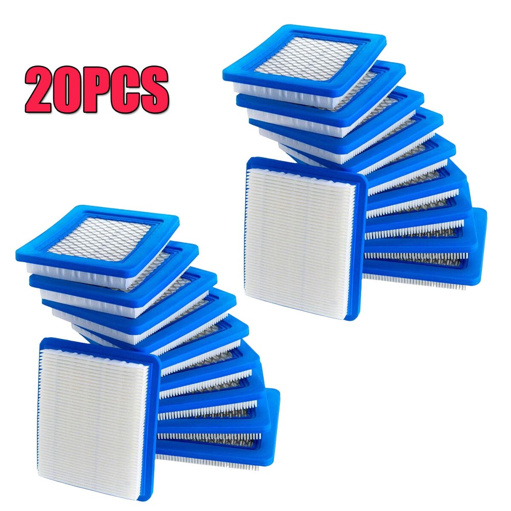 20Pcs Lawn Mower Air Filters for Briggs & Stratton 491588 491588s 399959 Replacement