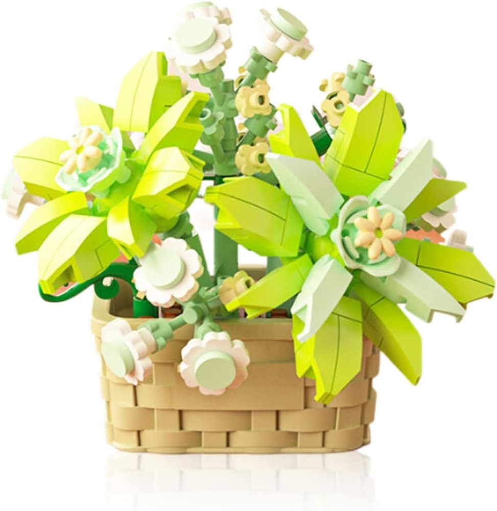 LEGO Icons Orchid Artificial Plant, Building Set with Flowers, Home Décor Gift f