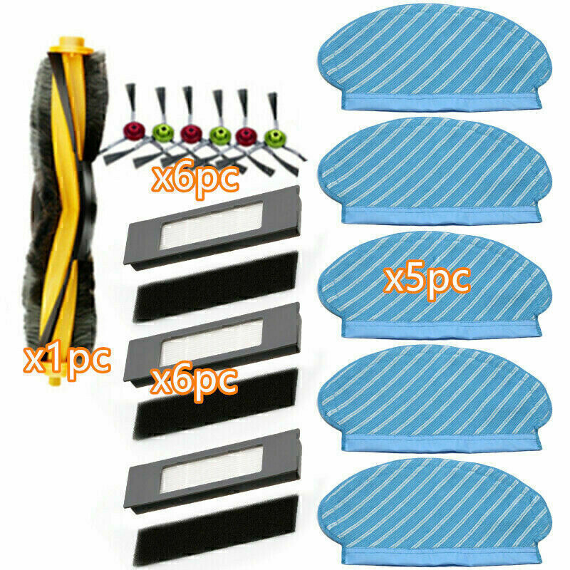 Ecovacs Deebot Ozmo 920 950 Replacement Filter Brush Mop Cloth Set