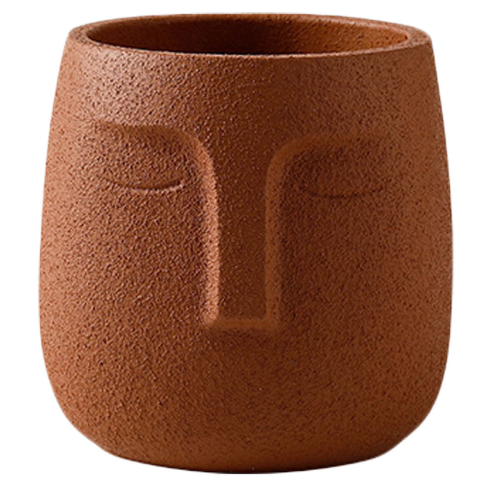 Elegant Human Face Succulent Planter for Flowers and Plants  