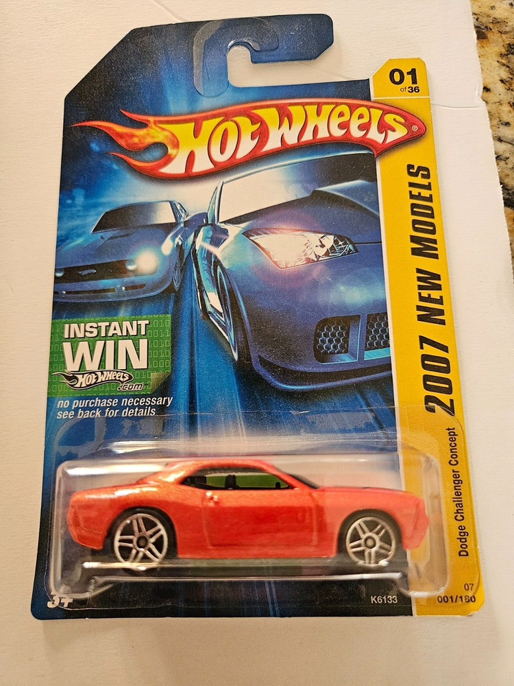 hot wheels dodge challenger concept 2007 new models