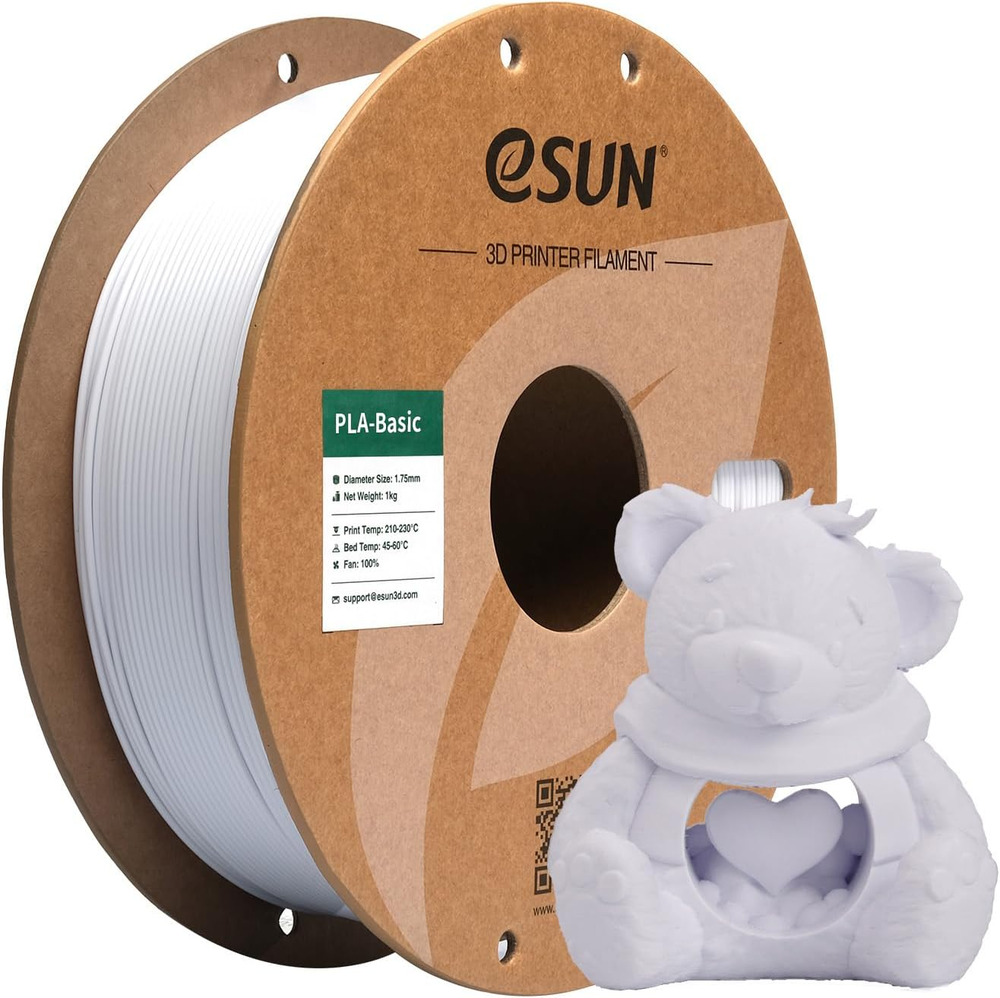 PLA Basic Filament 1.75Mm, 1KG Spool (2.2 LBS) High Speed Printing 3D Printer PL