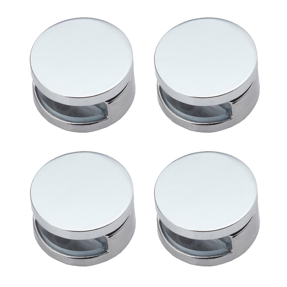 4pcs Hanging Mirror Hanging Kit Shelf Clips Mirror Holder Clips Mirror Clips