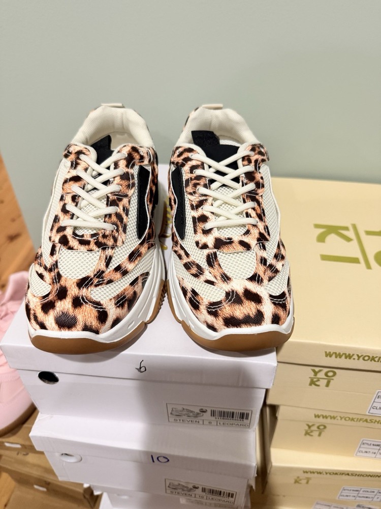 Mata Leopard Tennis Shoe Size 10 New In Box