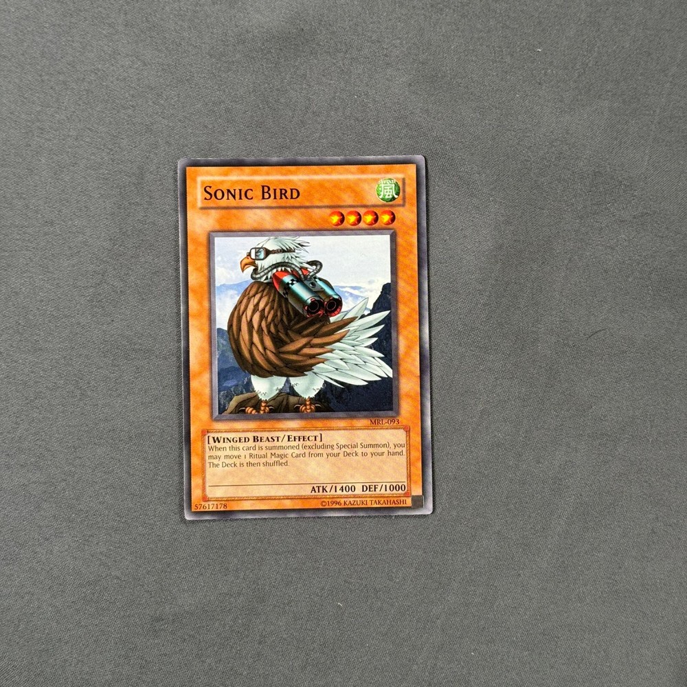 Sonic Bird MRL-093 Ultra Rare Magic Ruler Unlimited Edition