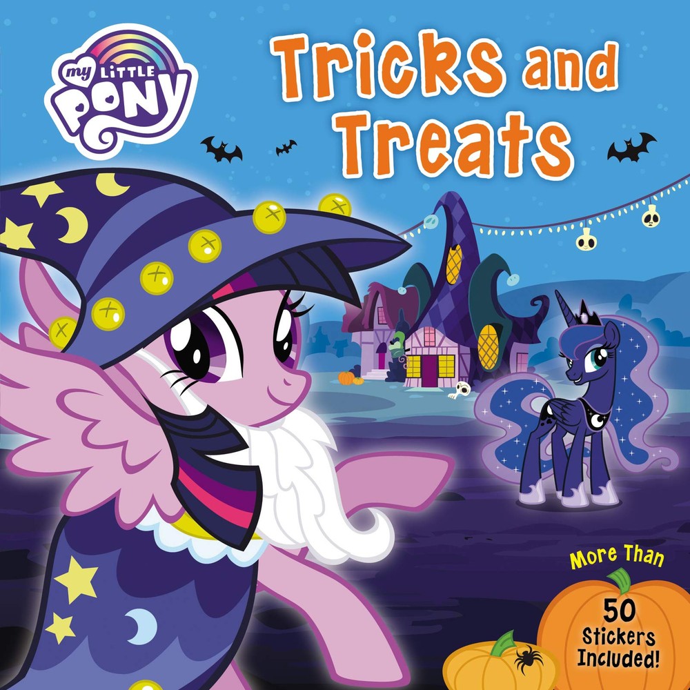 My Little Pony Tricks and Treats Activity Book with 50+ Stickers