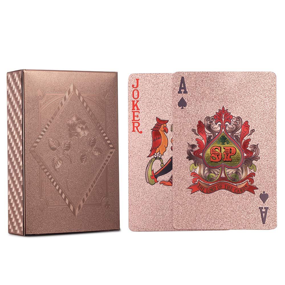 Waterproof Playing Cards, Plastic Playing Cards, Deck of Cards, Gift Poker Ca...