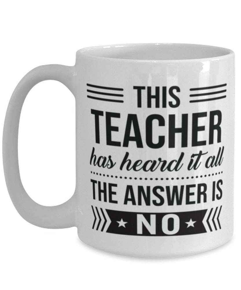 Teacher Appreciation Gift Thank You Gift For Teachers Funny Teacher Mug School